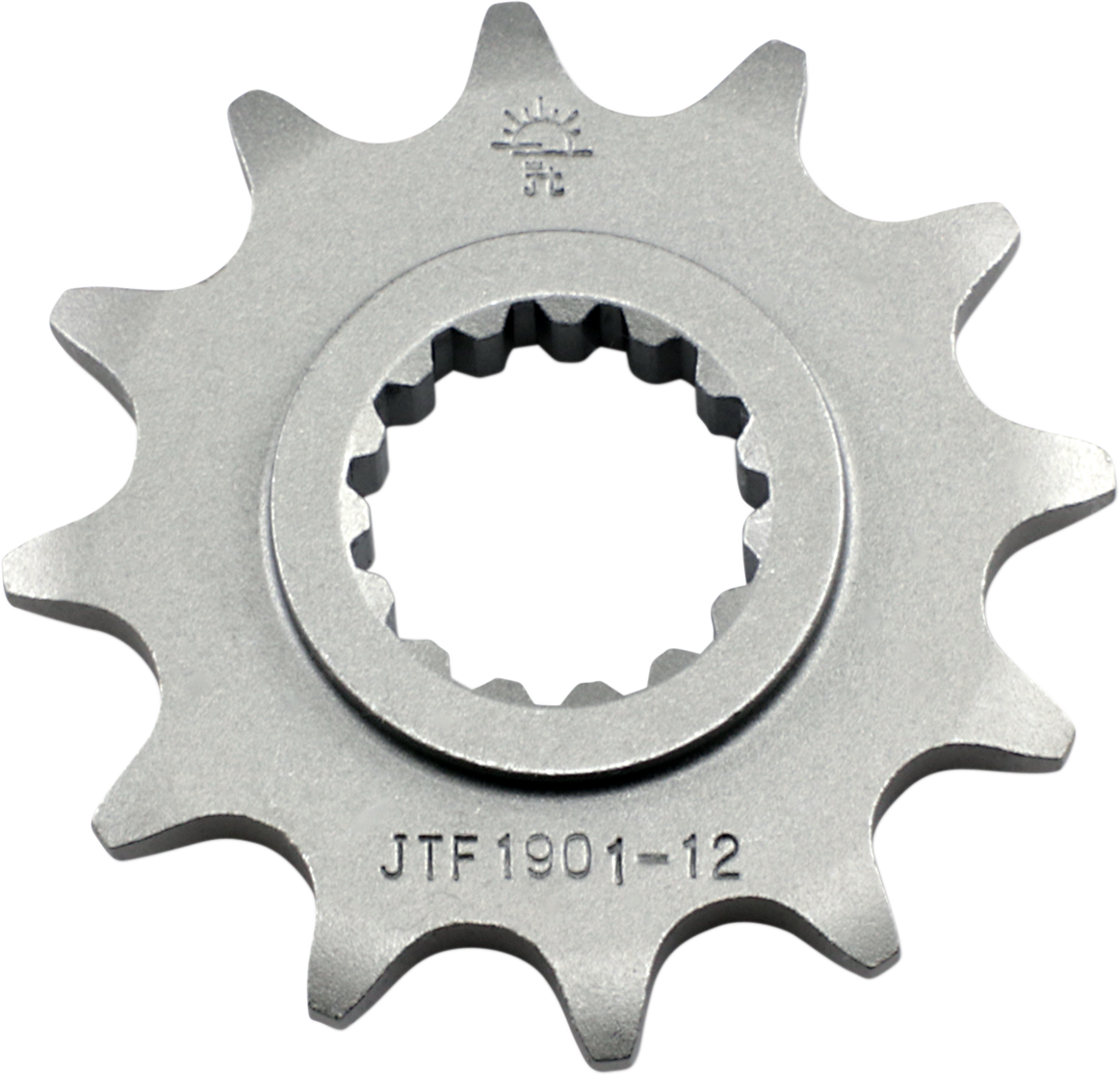 JT Sprockets steel front sprocket with precision-machined teeth