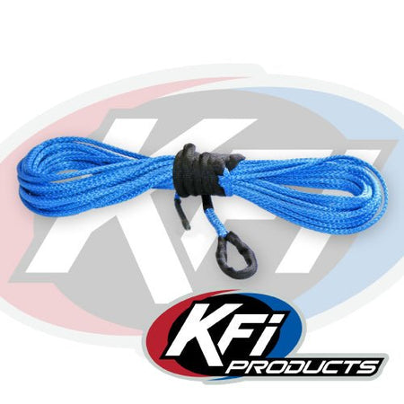 KFI 15/64" Synthetic 38' ATV Winch Cable (Blue) | SYN23 - B38 - MojoMotoSport.com