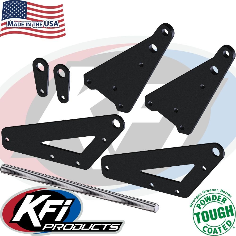 KFI 6" Positive UTV SQ Push Tube Leveling Kit | 106326 - MojoMotoSport.com