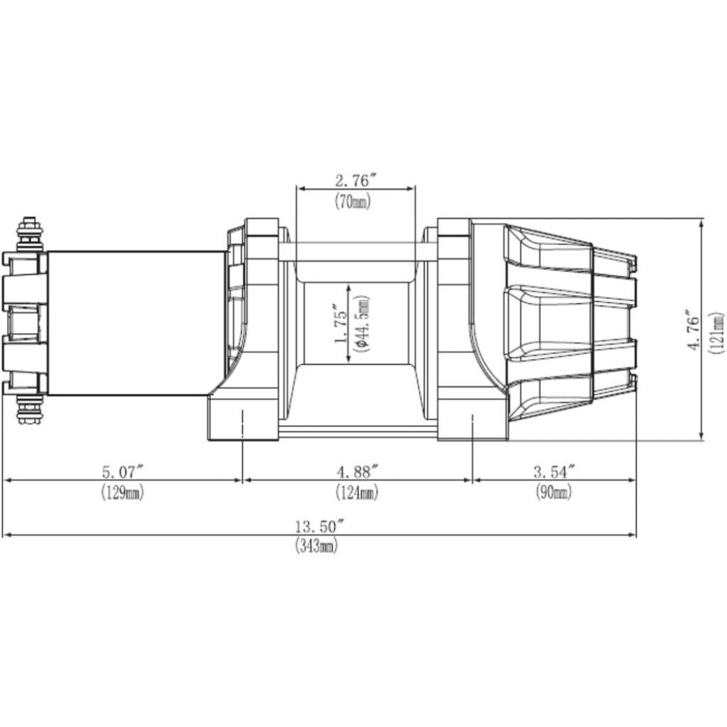 KFI Assault Series Winch| AM - 25 - MojoMotoSport.com