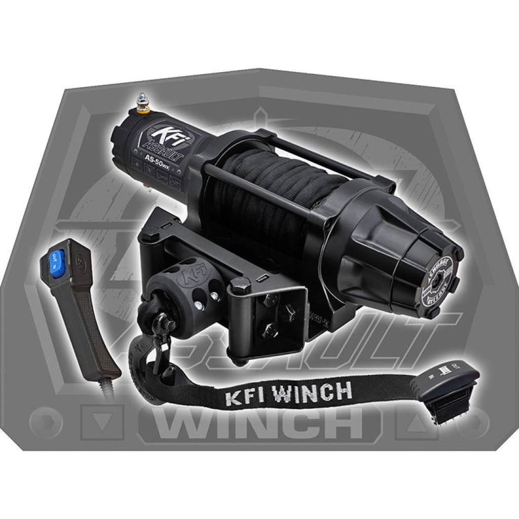 KFI Assault Series Winch| AS - 50WX - MojoMotoSport.com