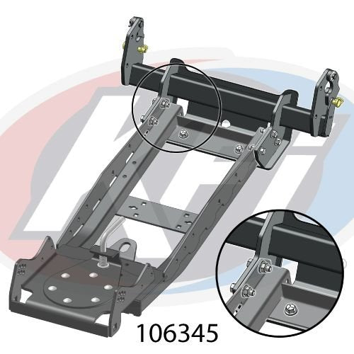 KFI Front Mount Plows | 106165 - MojoMotoSport.com