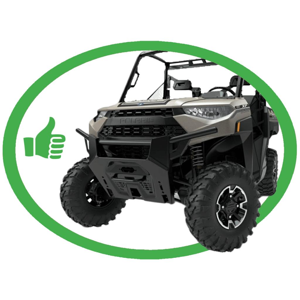 KFI Front Upper Receiver Hitch| 101780 - MojoMotoSport.com
