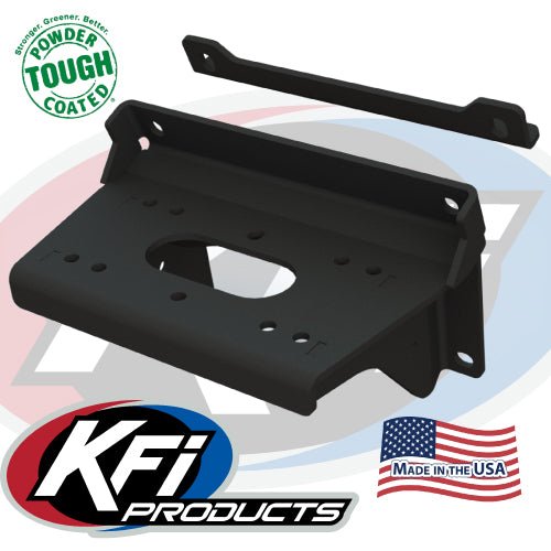 KFI Kawasaki Mule PRO FXT DXT FX DX Winch Mount| 101230 - MojoMotoSport.com