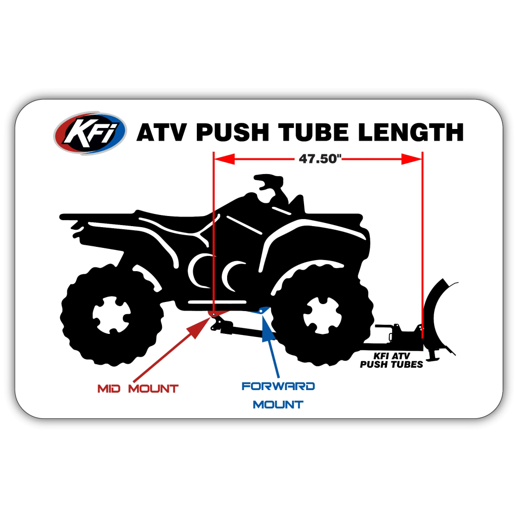 KFI Plow Mount Can - Am Outlander | 106625 - MojoMotoSport.com