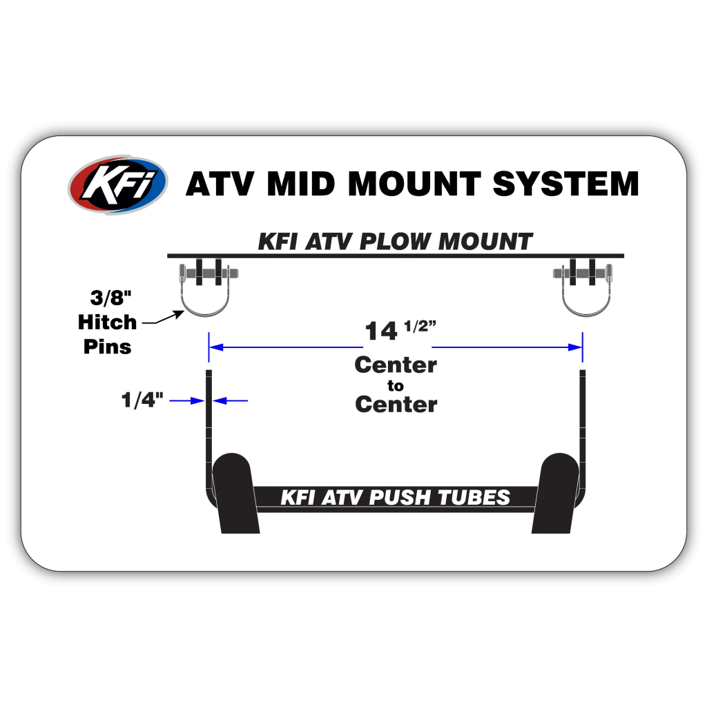 KFI Plow Mount Can - Am Outlander | 106625 - MojoMotoSport.com