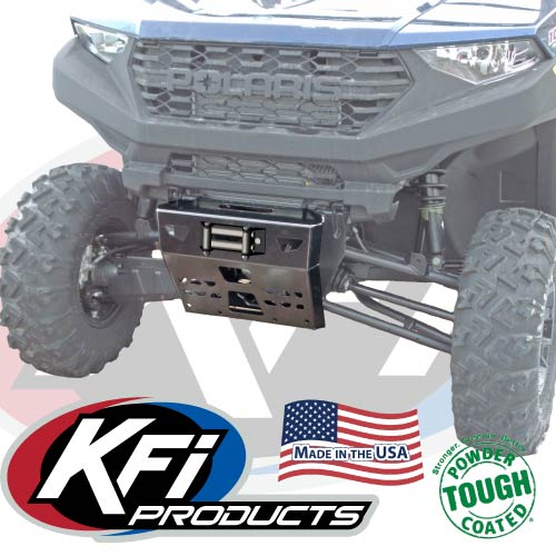 KFI Polaris Ranger 1000 / Bobcat Winch Mount | 101830 - MojoMotoSport.com