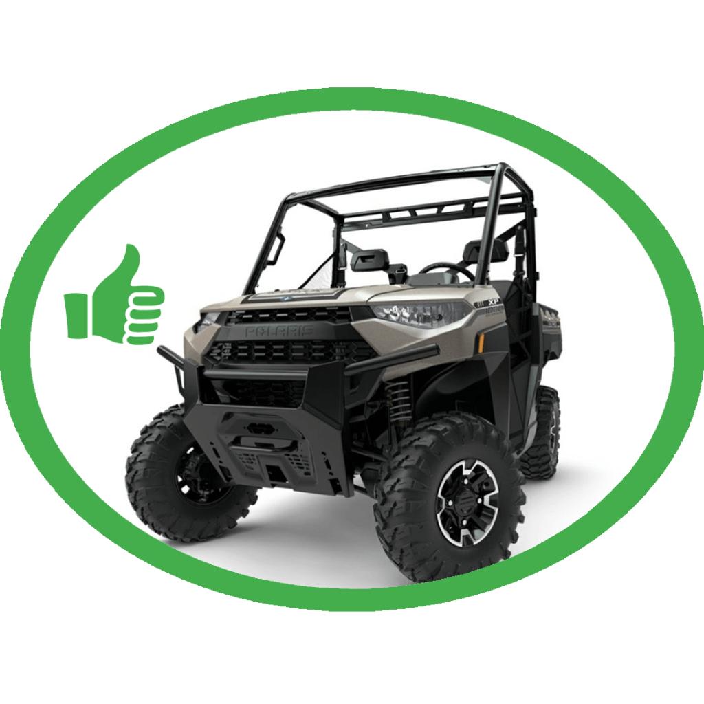 KFI Polaris Ranger XP 1000 Winch Mount| 101480 - MojoMotoSport.com