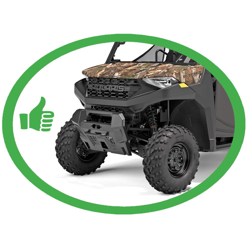 KFI Polaris Ranger XP 1000 Winch Mount| 101480 - MojoMotoSport.com