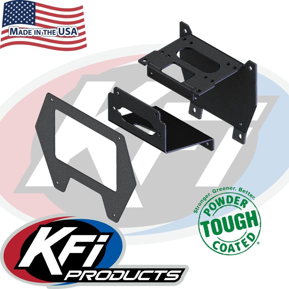 KFI Polaris RZR Pro R Winch Mount | 102050 - MojoMotoSport.com