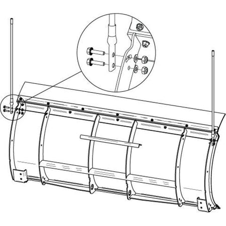 KFI Pro - Poly Premium Plow Markers | 106505 - MojoMotoSport.com