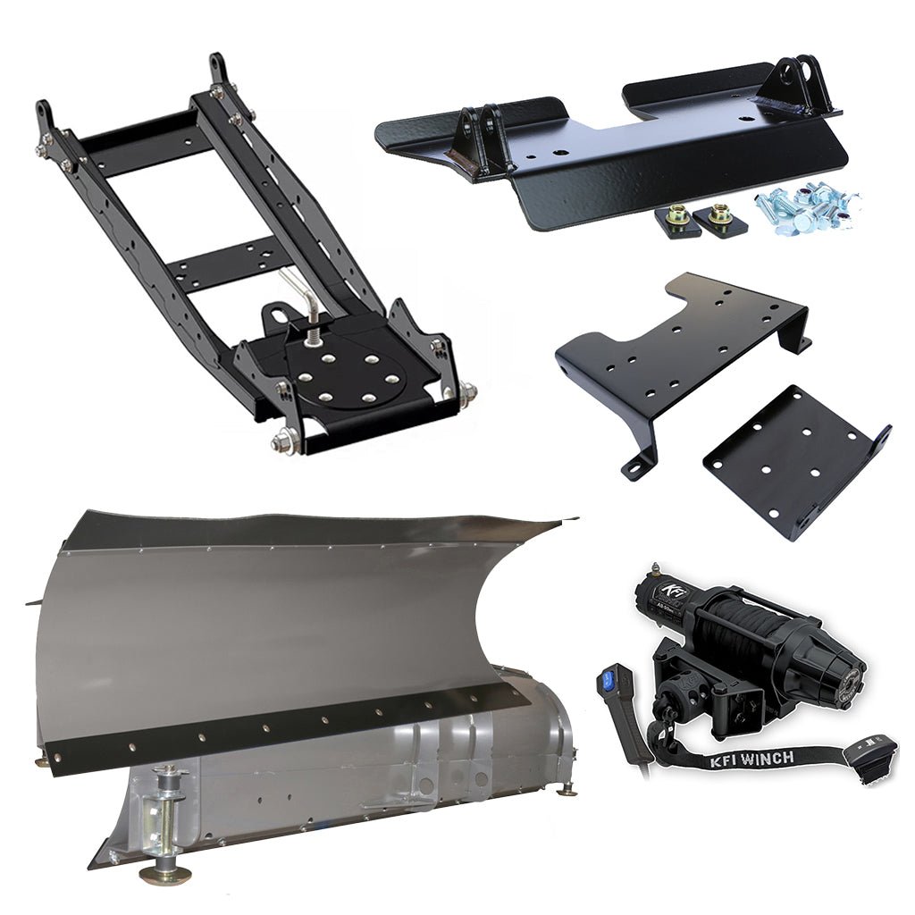 KFI Snowplow Kit 10 - 20 Can - Am Commander - MojoMotoSport.com