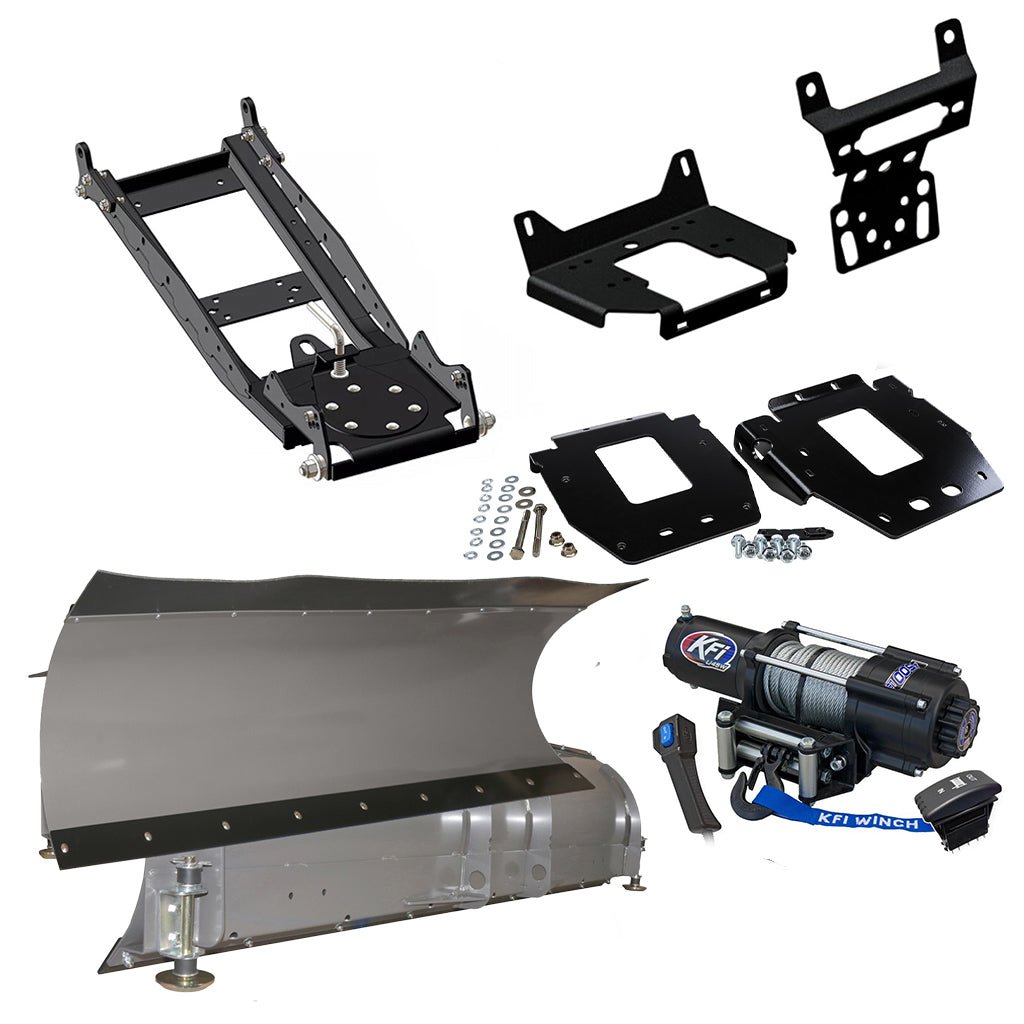 KFI Snowplow Kit 16 - 24 Polaris RZR/General 900/1000 - MojoMotoSport.com