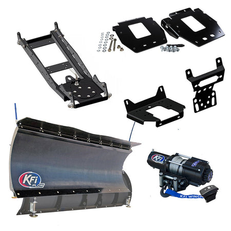 KFI Snowplow Kit 16 - 24 Polaris RZR/General 900/1000 - MojoMotoSport.com
