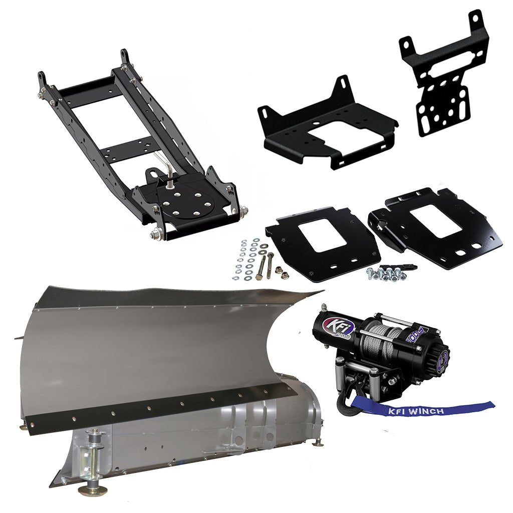 KFI Snowplow Kit 16 - 24 Polaris RZR/General 900/1000 - MojoMotoSport.com