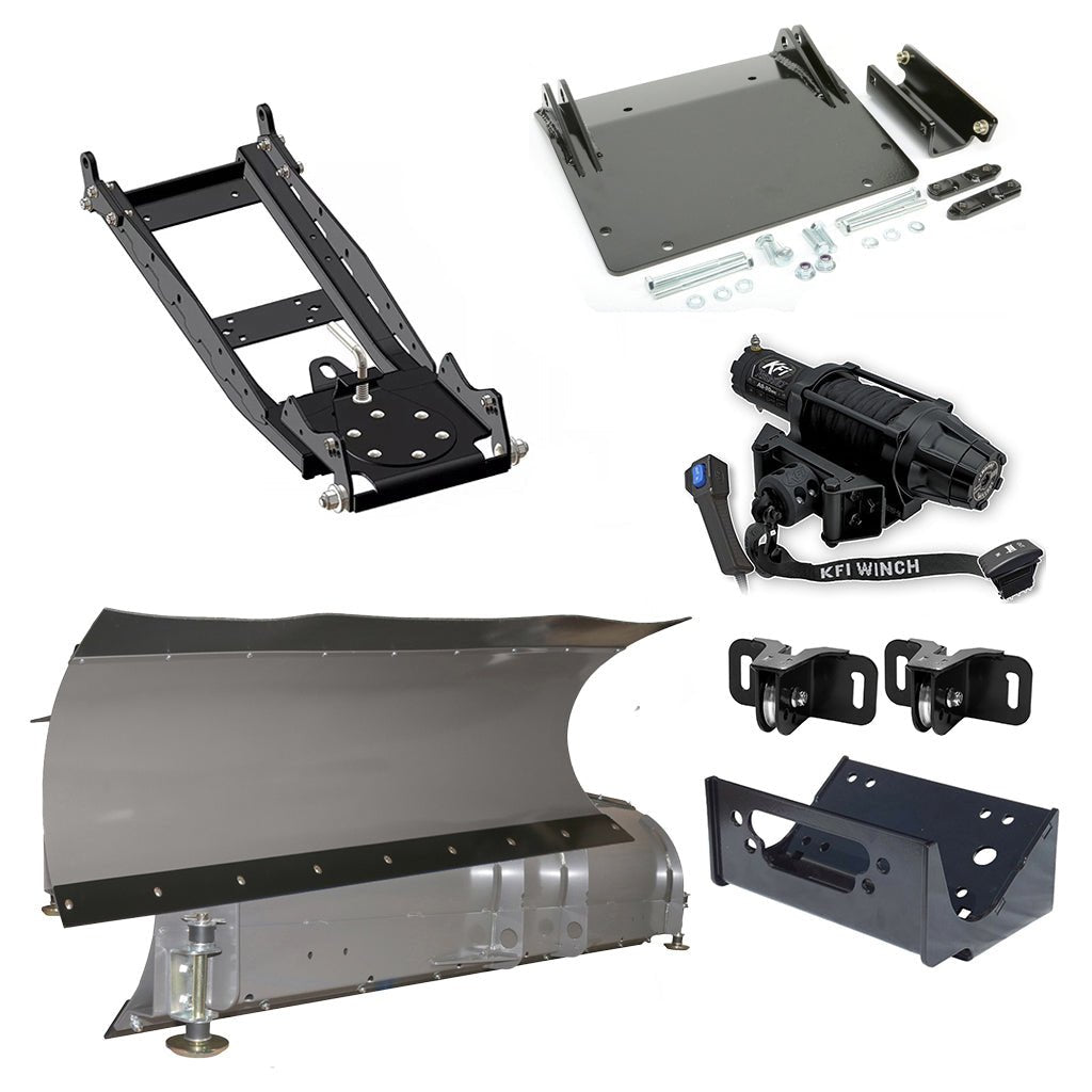 KFI Snowplow Kit Arctic Cat Prowler Pro Crew - MojoMotoSport.com