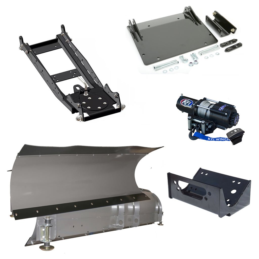 KFI Snowplow Kit Arctic Cat Prowler Pro Crew - MojoMotoSport.com