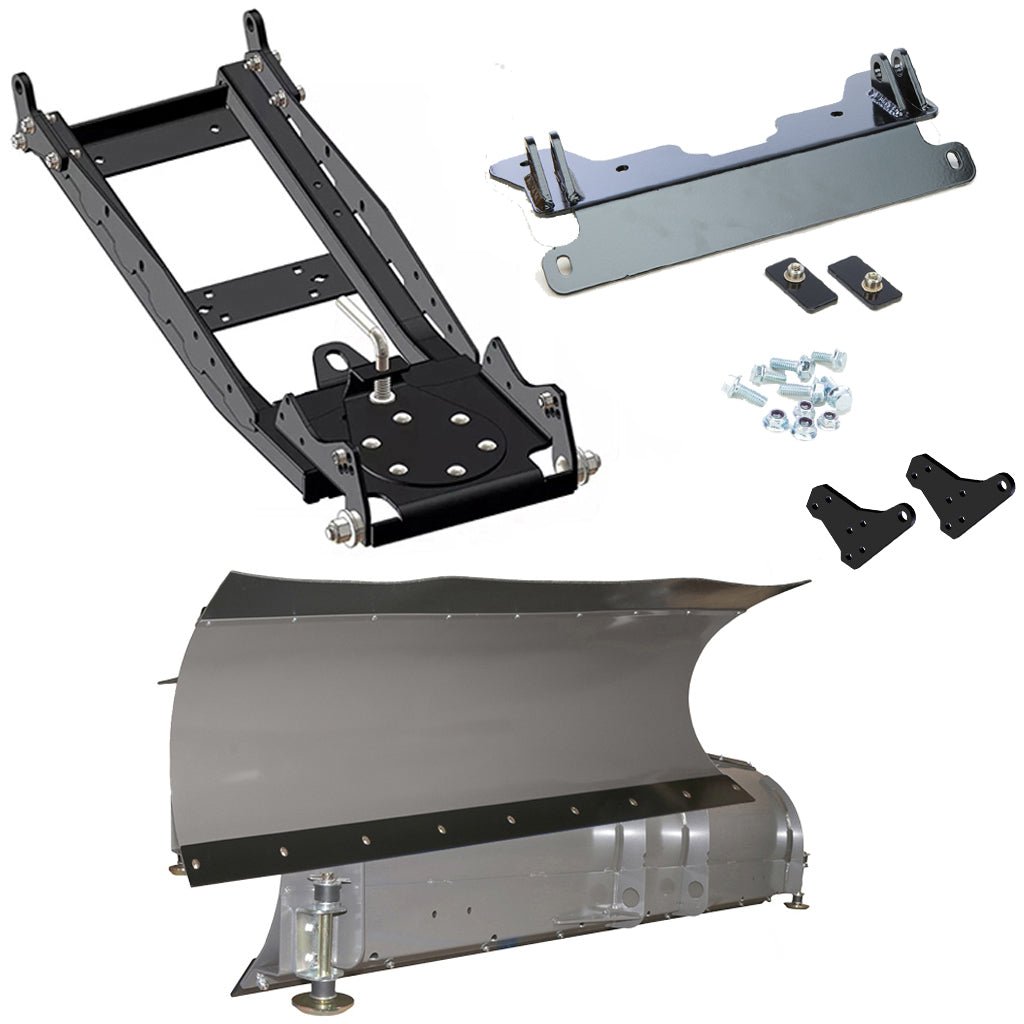 KFI Snowplow Kit Can - Am Defender with level kit - MojoMotoSport.com