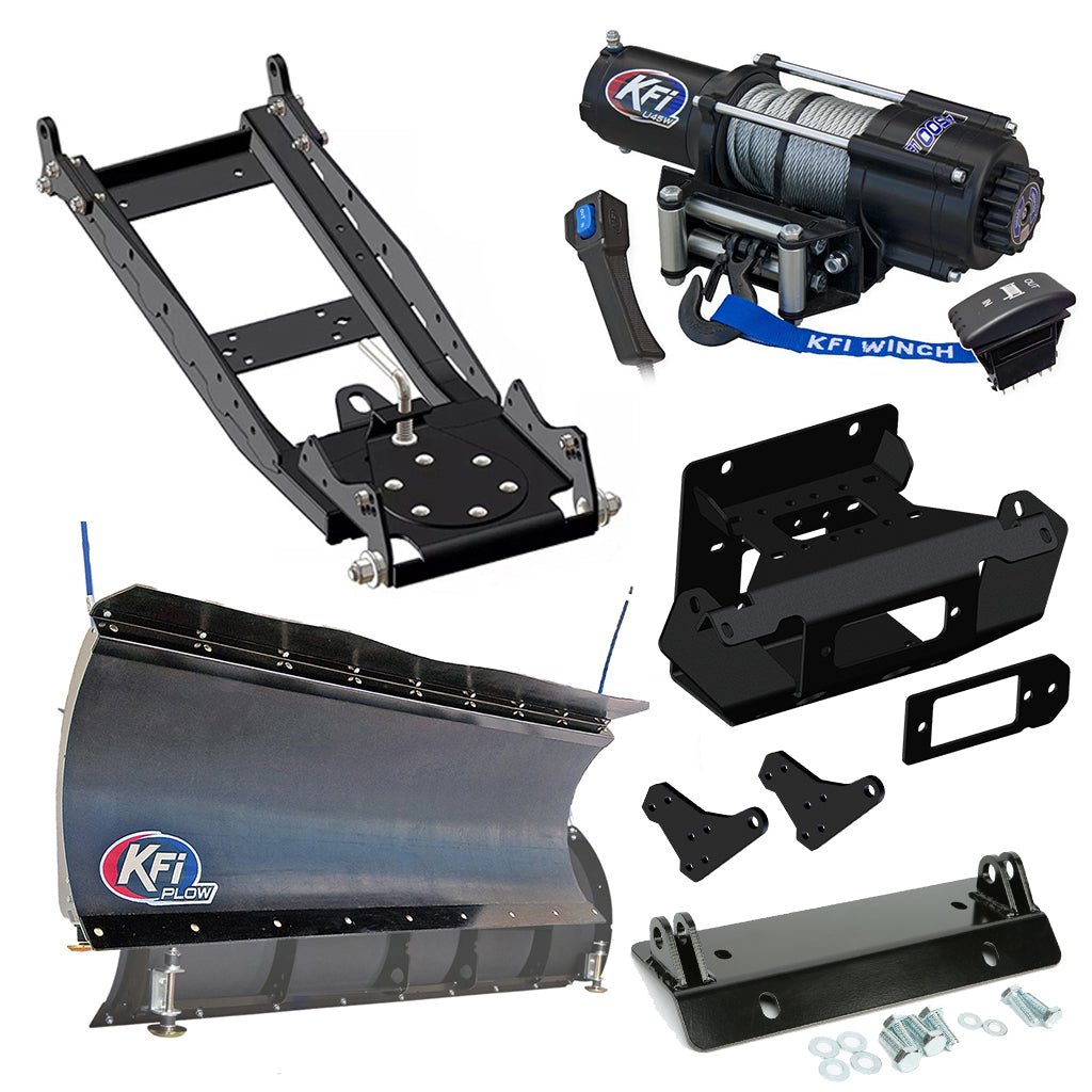 KFI Snowplow Kit Can - Am Maverick X3 - MojoMotoSport.com