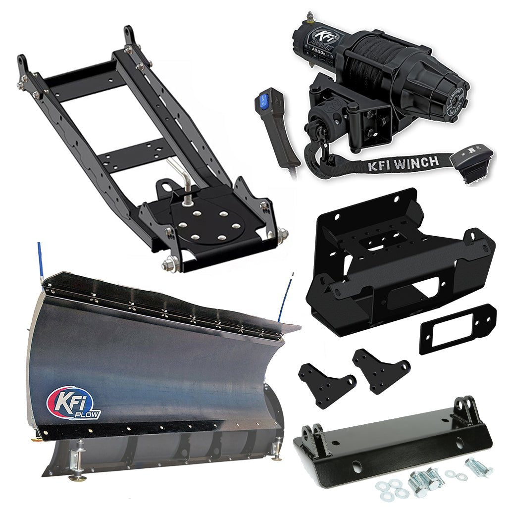 KFI Snowplow Kit Can - Am Maverick X3 - MojoMotoSport.com
