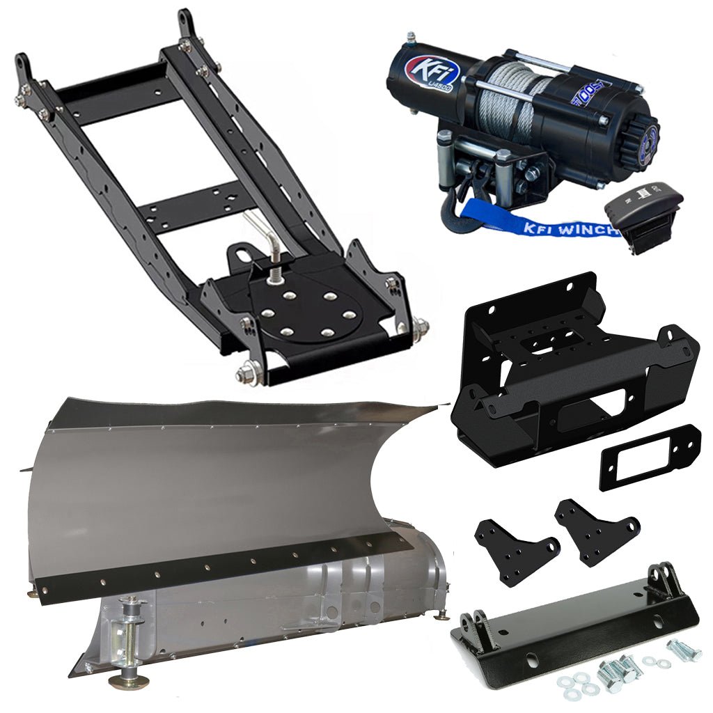 KFI Snowplow Kit Can - Am Maverick X3 - MojoMotoSport.com
