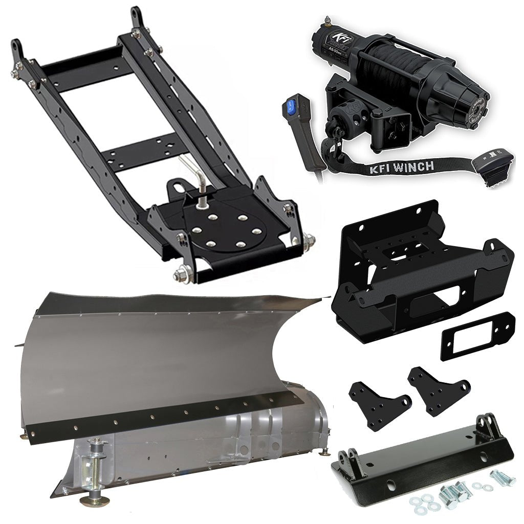 KFI Snowplow Kit Can - Am Maverick X3 - MojoMotoSport.com