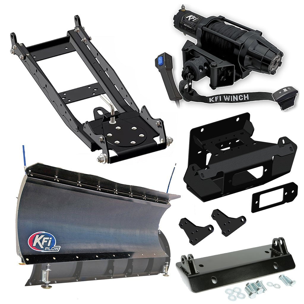 KFI Snowplow Kit Can - Am Maverick X3 - MojoMotoSport.com