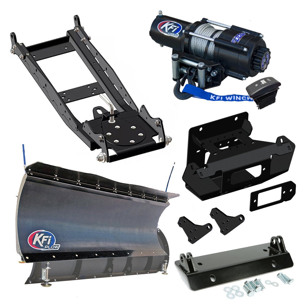 KFI Snowplow Kit Can - Am Maverick X3 - MojoMotoSport.com