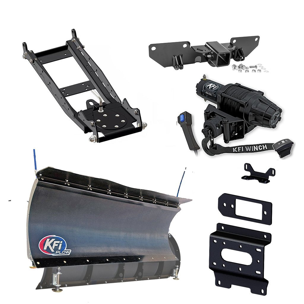 KFI Snowplow Kit Caterpiller CUV82 CUV85 CUV102D CUV105D - MojoMotoSport.com