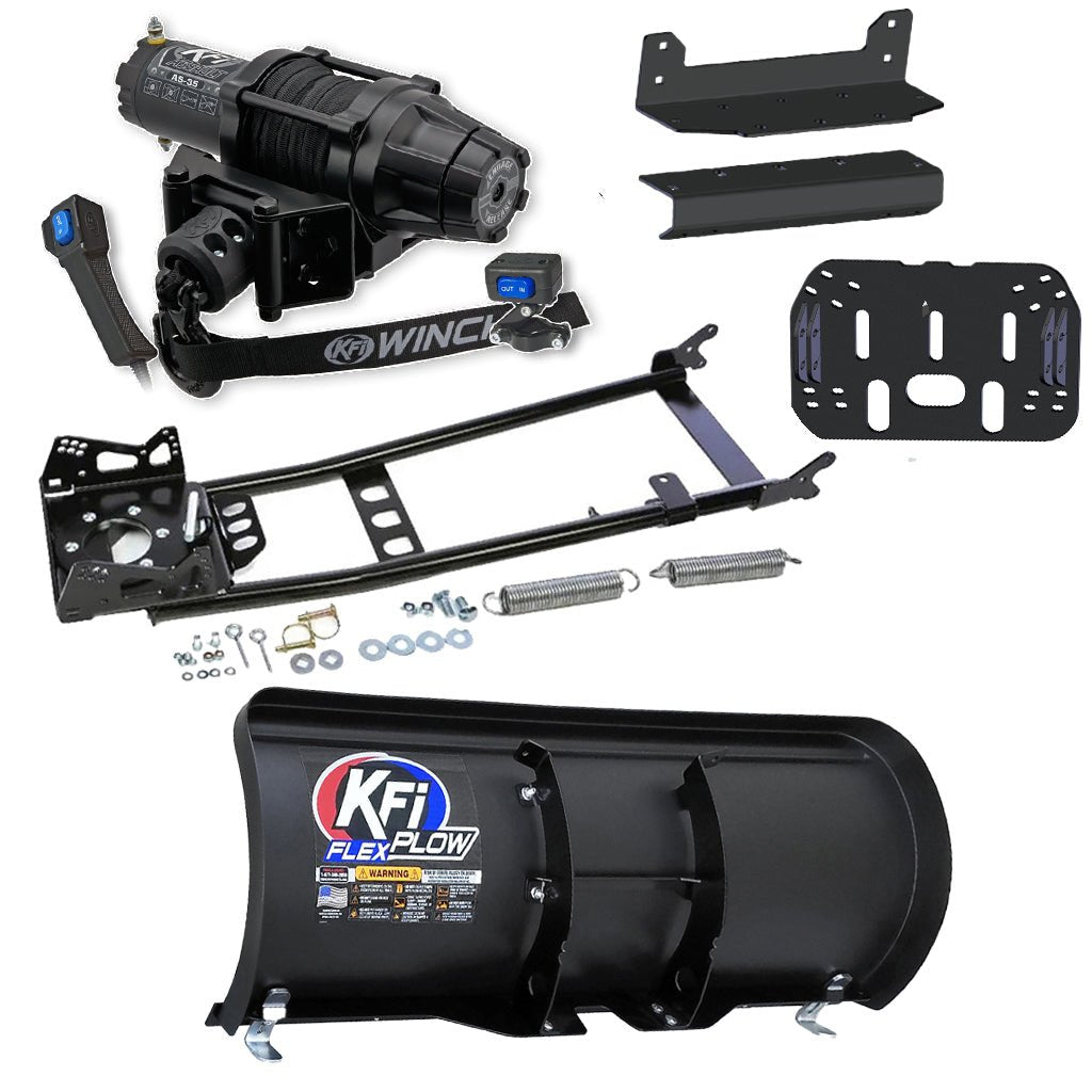 KFI Snowplow Kit CF - Moto CFORCE 400 500 ATV - MojoMotoSport.com