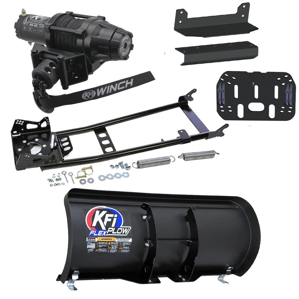 KFI Snowplow Kit CF - Moto CFORCE 400 500 ATV - MojoMotoSport.com