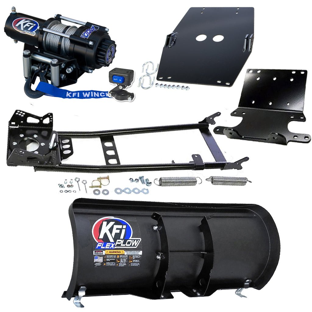 KFI Snowplow Kit fits 1995 - 2003 Honda Foreman TRX400 (FM*FW) & 1998 - 2004 Foreman TRX450 (FM*FE*ES*S) ATV - MojoMotoSport.com