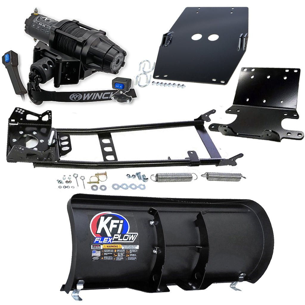 KFI Snowplow Kit fits 1995 - 2003 Honda Foreman TRX400 (FM*FW) & 1998 - 2004 Foreman TRX450 (FM*FE*ES*S) ATV - MojoMotoSport.com