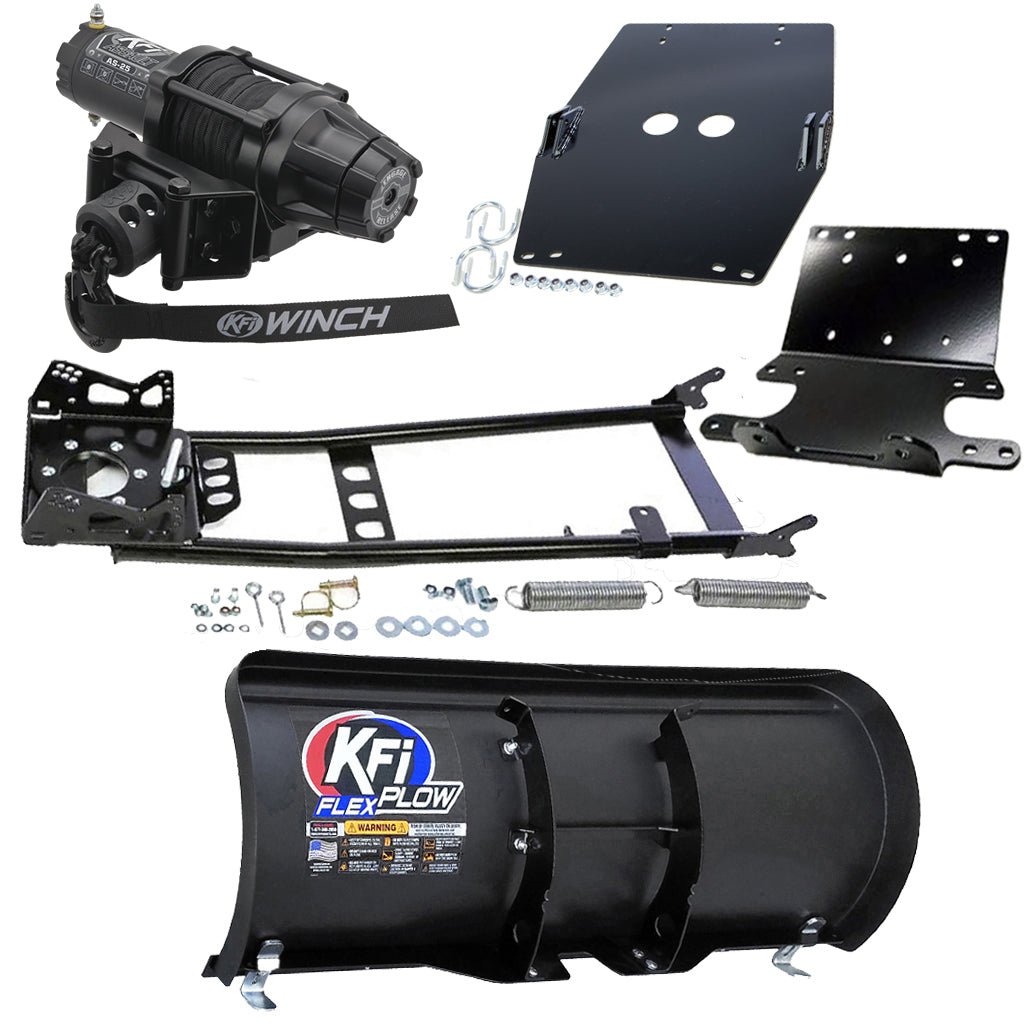 KFI Snowplow Kit fits 1995 - 2003 Honda Foreman TRX400 (FM*FW) & 1998 - 2004 Foreman TRX450 (FM*FE*ES*S) ATV - MojoMotoSport.com