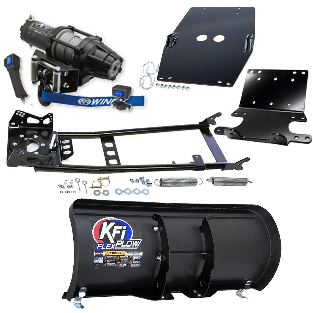 KFI Snowplow Kit fits 1995 - 2003 Honda Foreman TRX400 (FM*FW) & 1998 - 2004 Foreman TRX450 (FM*FE*ES*S) ATV - MojoMotoSport.com