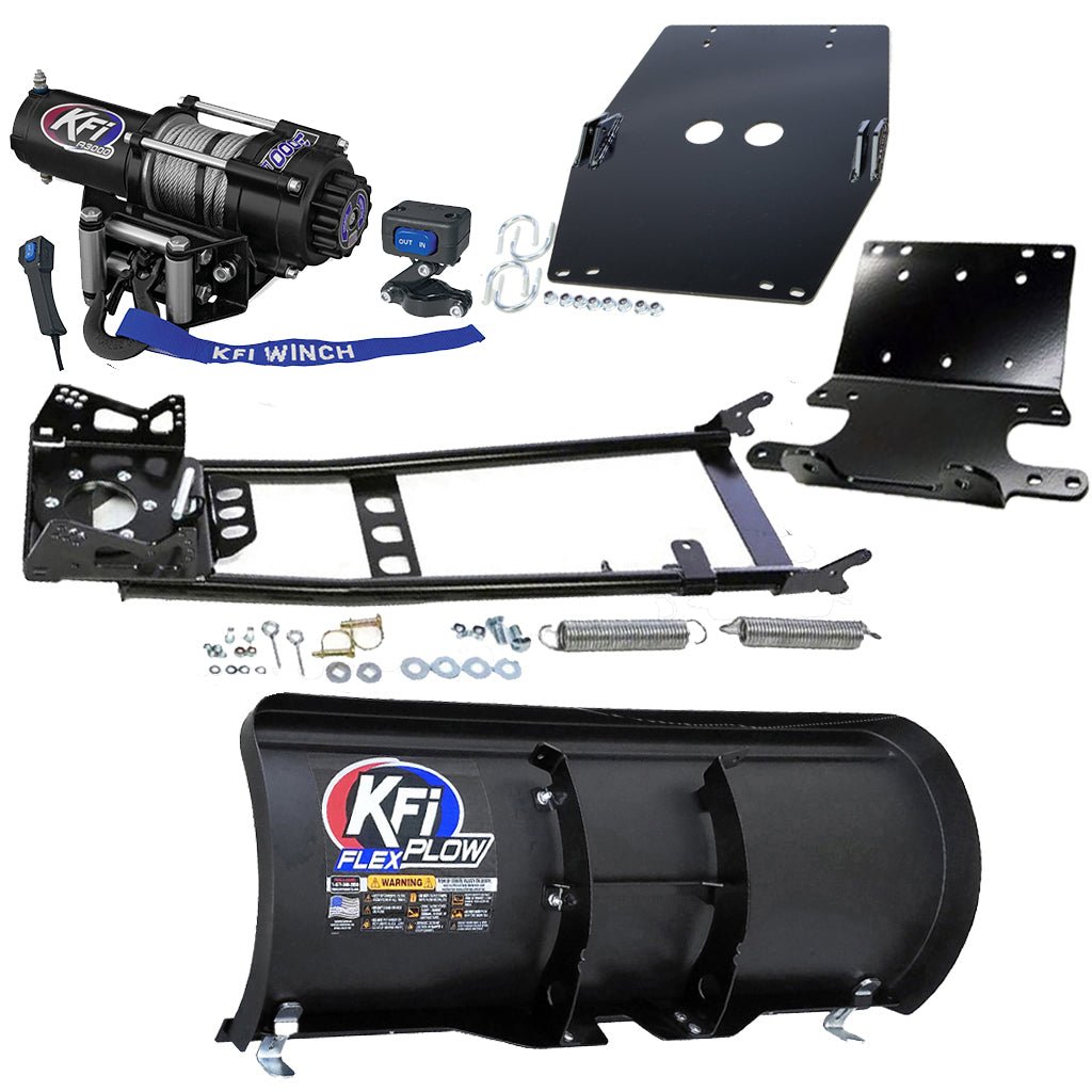 KFI Snowplow Kit fits 1995 - 2003 Honda Foreman TRX400 (FM*FW) & 1998 - 2004 Foreman TRX450 (FM*FE*ES*S) ATV - MojoMotoSport.com