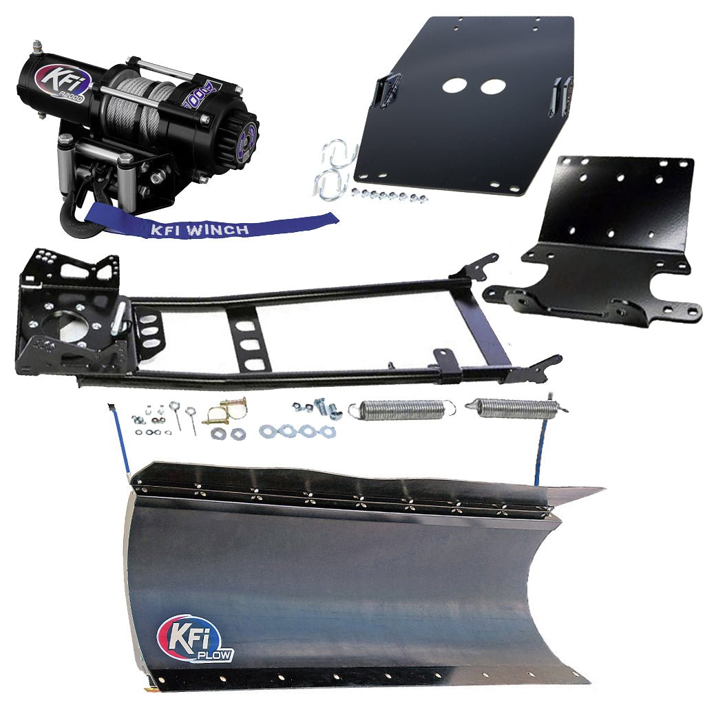 KFI Snowplow Kit fits 1995 - 2003 Honda Foreman TRX400 (FM*FW) & 1998 - 2004 Foreman TRX450 (FM*FE*ES*S) ATV - MojoMotoSport.com