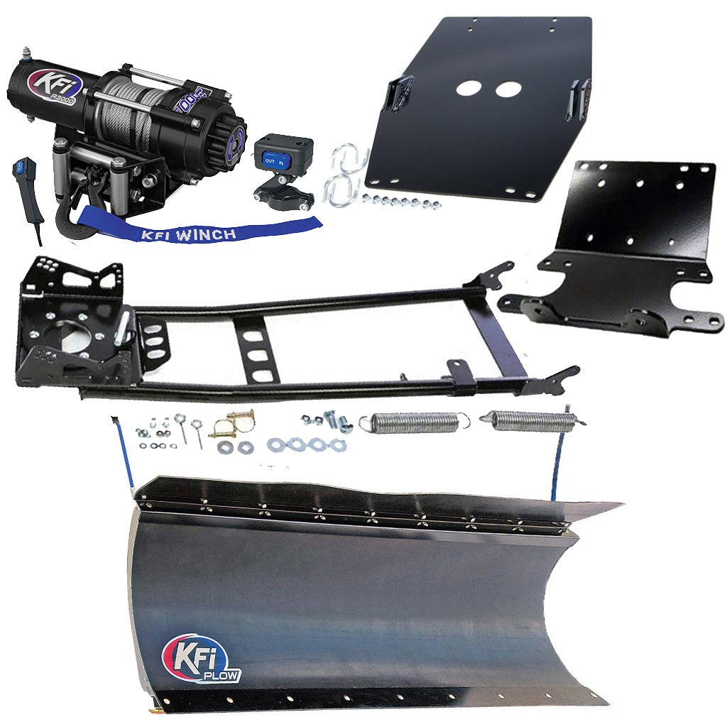 KFI Snowplow Kit fits 1995 - 2003 Honda Foreman TRX400 (FM*FW) & 1998 - 2004 Foreman TRX450 (FM*FE*ES*S) ATV - MojoMotoSport.com