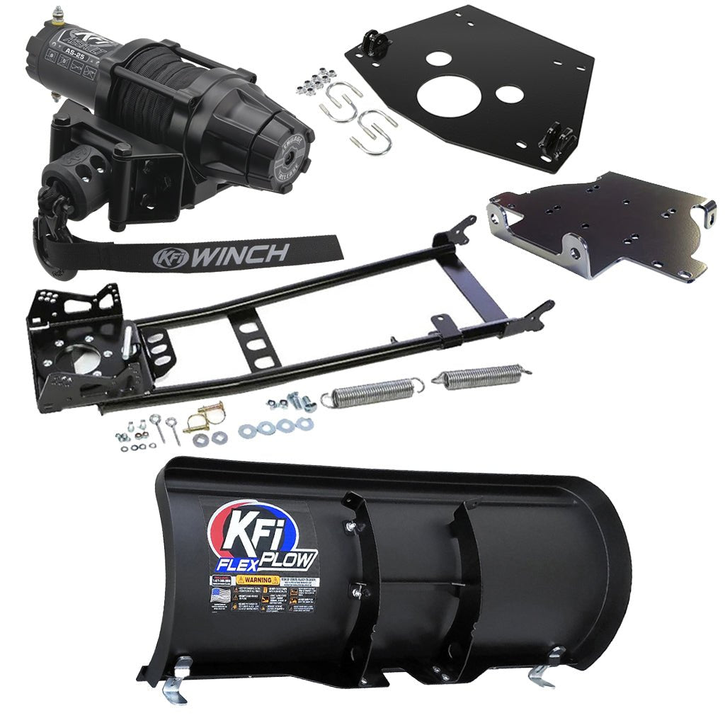 KFI Snowplow Kit fits 2001 - 2004 Honda Rubicon TRX500 (FA*FGA) ATV - MojoMotoSport.com