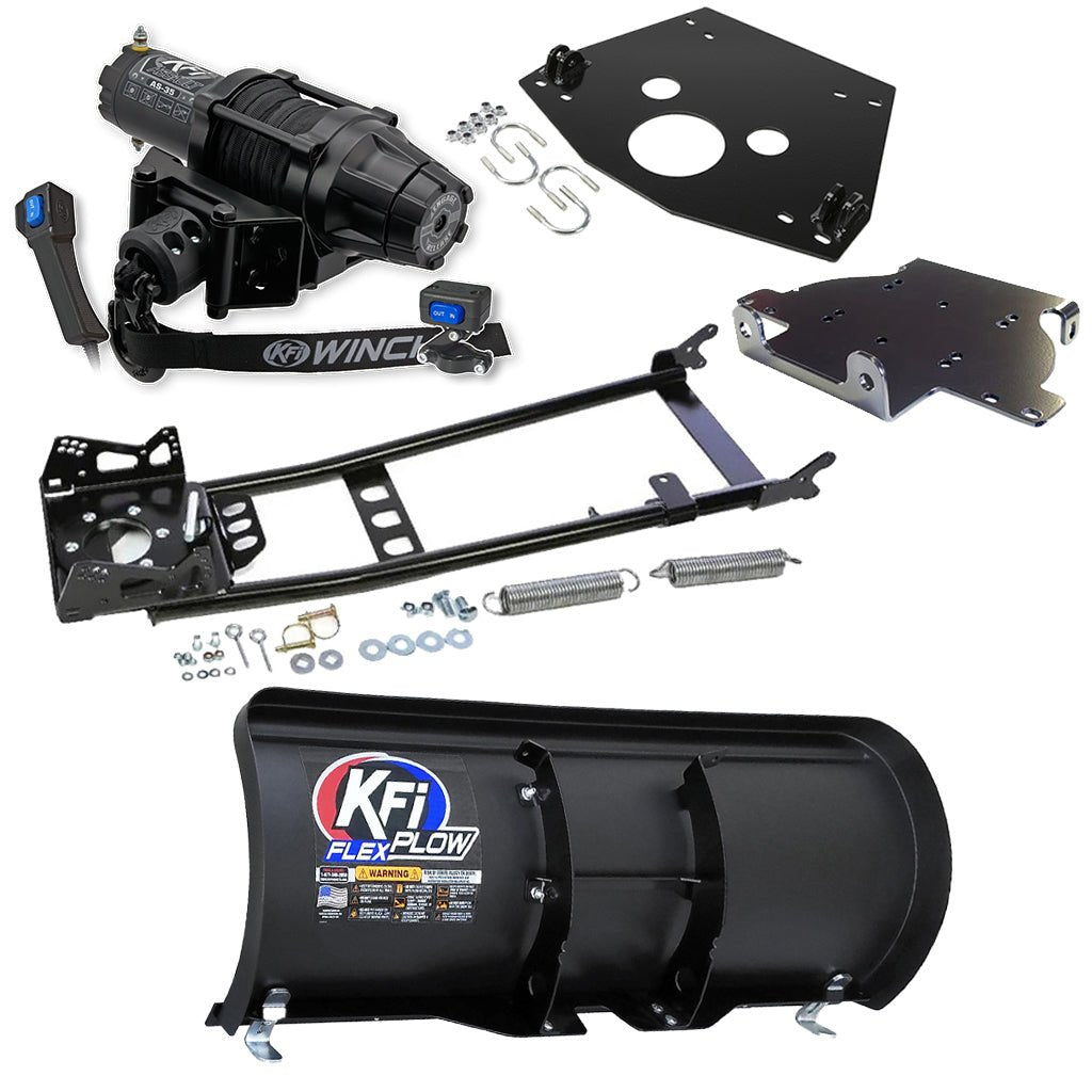 KFI Snowplow Kit fits 2001 - 2004 Honda Rubicon TRX500 (FA*FGA) ATV - MojoMotoSport.com