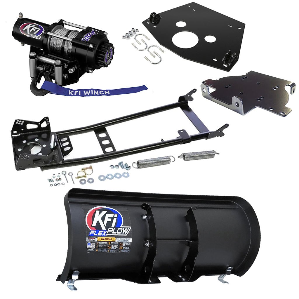 KFI Snowplow Kit fits 2001 - 2004 Honda Rubicon TRX500 (FA*FGA) ATV - MojoMotoSport.com