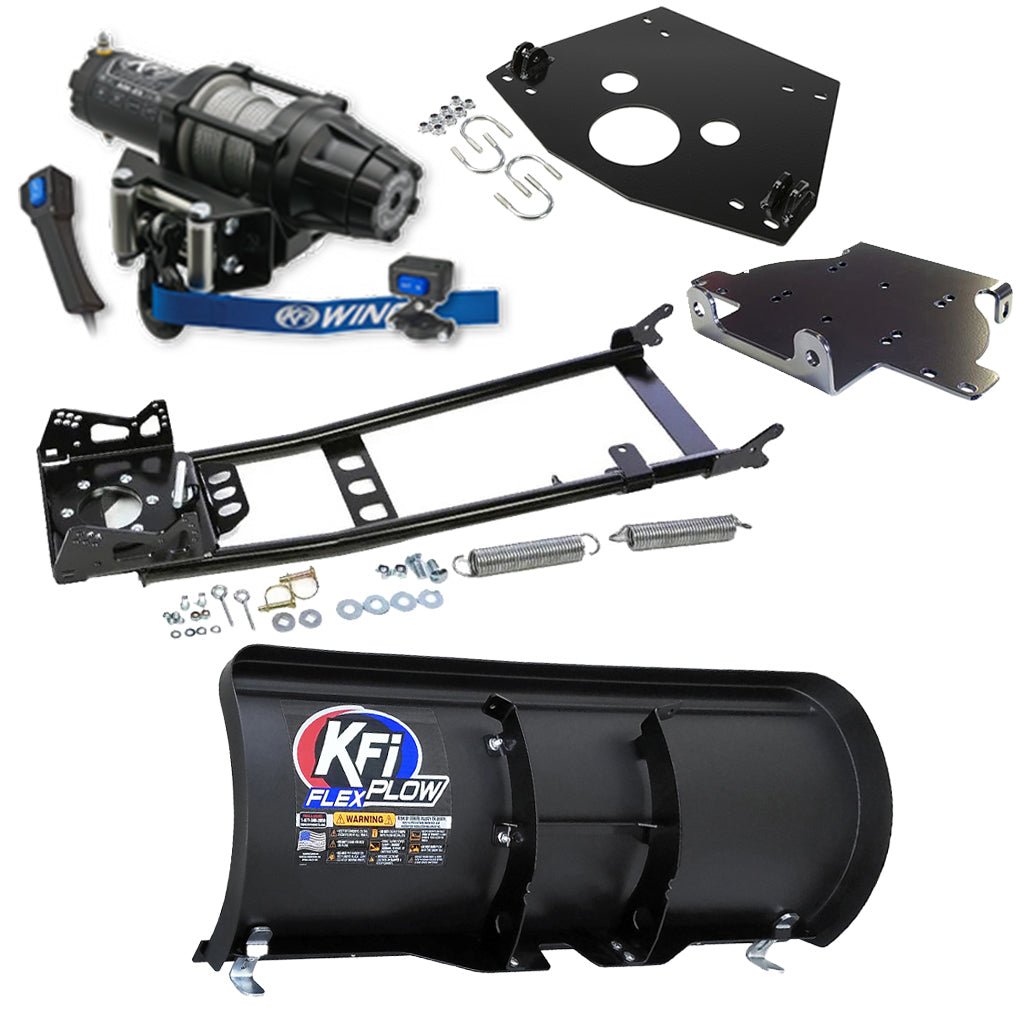 KFI Snowplow Kit fits 2001 - 2004 Honda Rubicon TRX500 (FA*FGA) ATV - MojoMotoSport.com