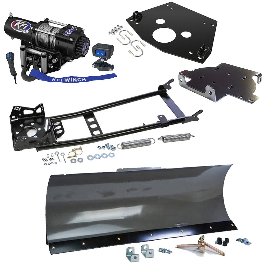 KFI Snowplow Kit fits 2001 - 2004 Honda Rubicon TRX500 (FA*FGA) ATV - MojoMotoSport.com