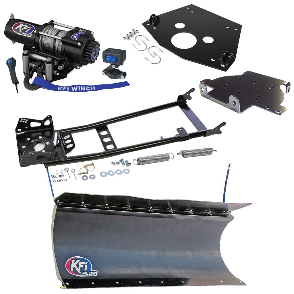 KFI Snowplow Kit fits 2001 - 2004 Honda Rubicon TRX500 (FA*FGA) ATV - MojoMotoSport.com