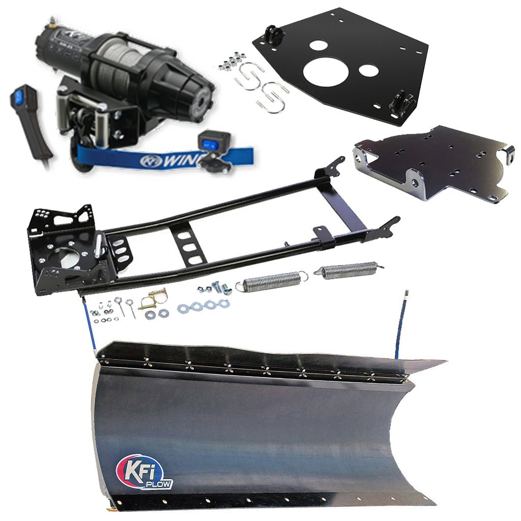 KFI Snowplow Kit fits 2001 - 2004 Honda Rubicon TRX500 (FA*FGA) ATV - MojoMotoSport.com