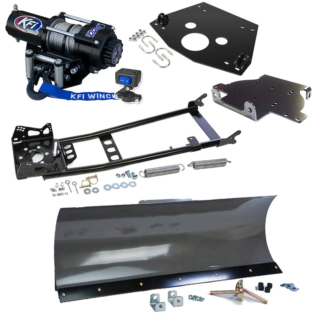 KFI Snowplow Kit fits 2001 - 2004 Honda Rubicon TRX500 (FA*FGA) ATV - MojoMotoSport.com