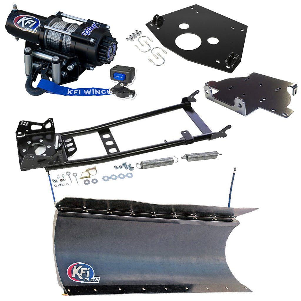 KFI Snowplow Kit fits 2001 - 2004 Honda Rubicon TRX500 (FA*FGA) ATV - MojoMotoSport.com