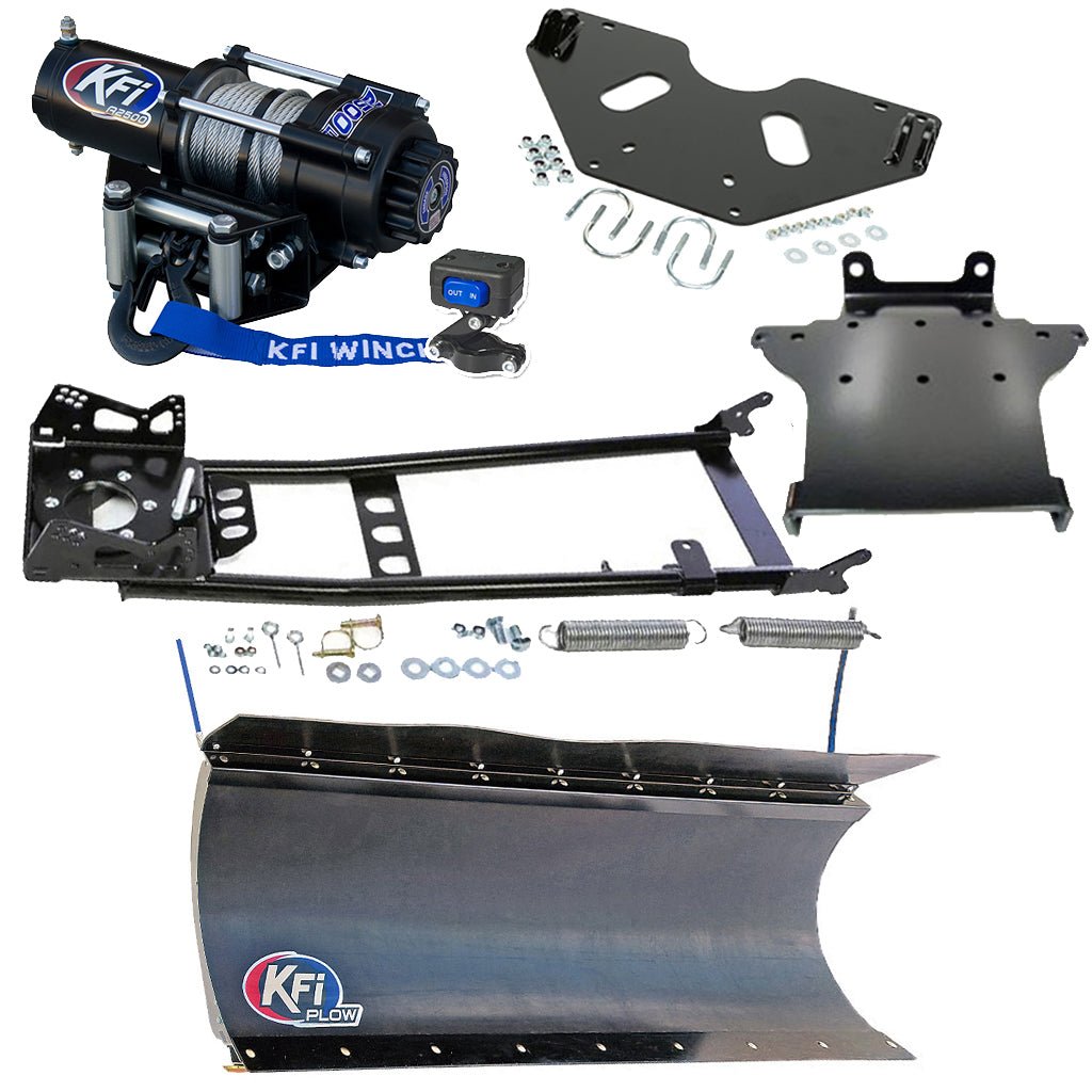 KFI Snowplow Kit fits 2005 - 2006 Honda Foreman TRX500 (FA*FE*FM*TM) & 2005 - 2008 Rubicon TRX500 (FA*FGA) ATV - MojoMotoSport.com