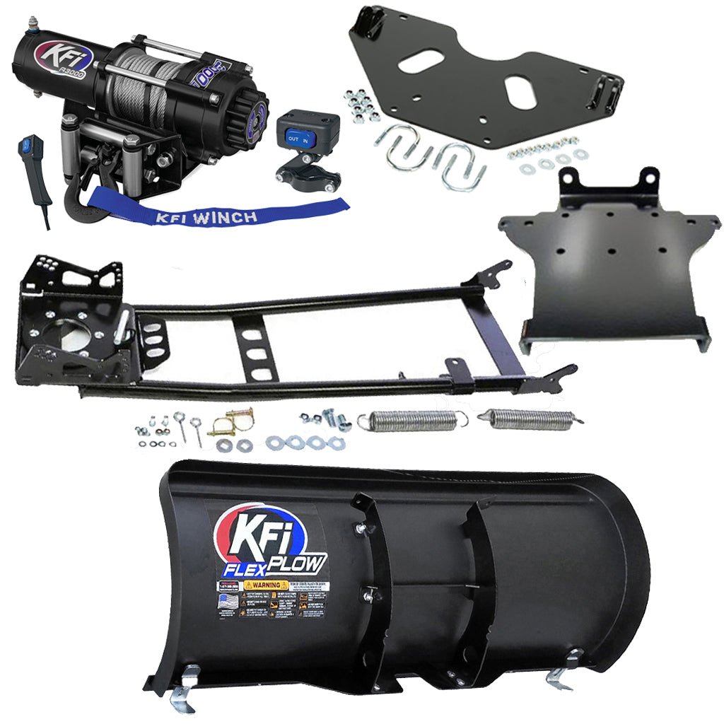 KFI Snowplow Kit fits 2005 - 2006 Honda Foreman TRX500 (FA*FE*FM*TM) & 2005 - 2008 Rubicon TRX500 (FA*FGA) ATV - MojoMotoSport.com