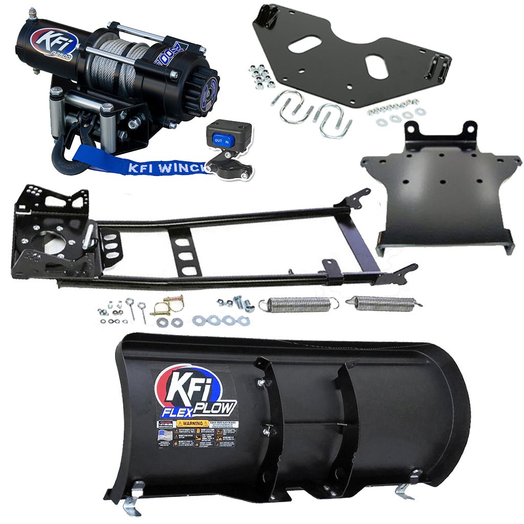 KFI Snowplow Kit fits 2005 - 2006 Honda Foreman TRX500 (FA*FE*FM*TM) & 2005 - 2008 Rubicon TRX500 (FA*FGA) ATV - MojoMotoSport.com
